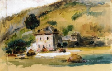 Paul Cezanne Painting - Near Aix En Provence Paul Cezanne